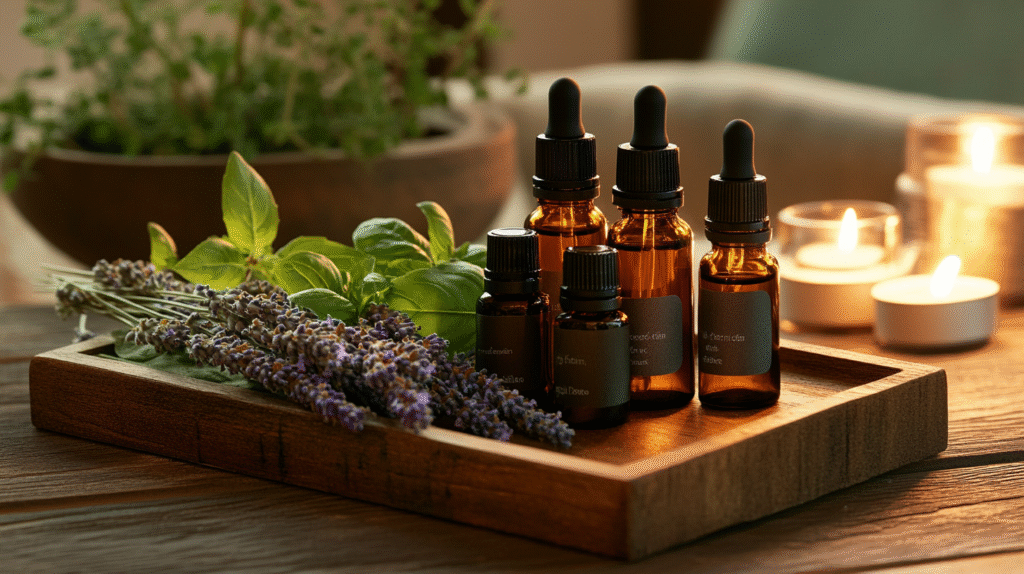 huiles essentielles contre acouphènes