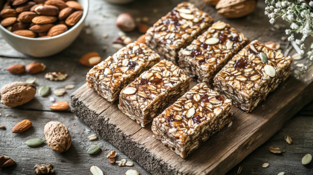 barre protéinée sans gluten maison