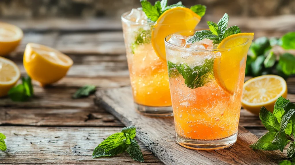 cocktail sans alcool rafraîchissant maison