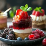 desserts sans gluten et sans lactose sur assiette