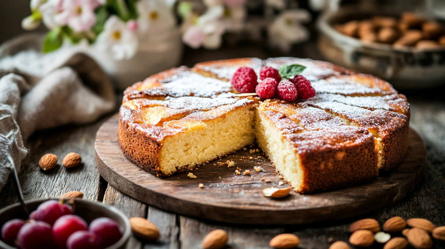 gâteau sans gluten et sans lactose maison