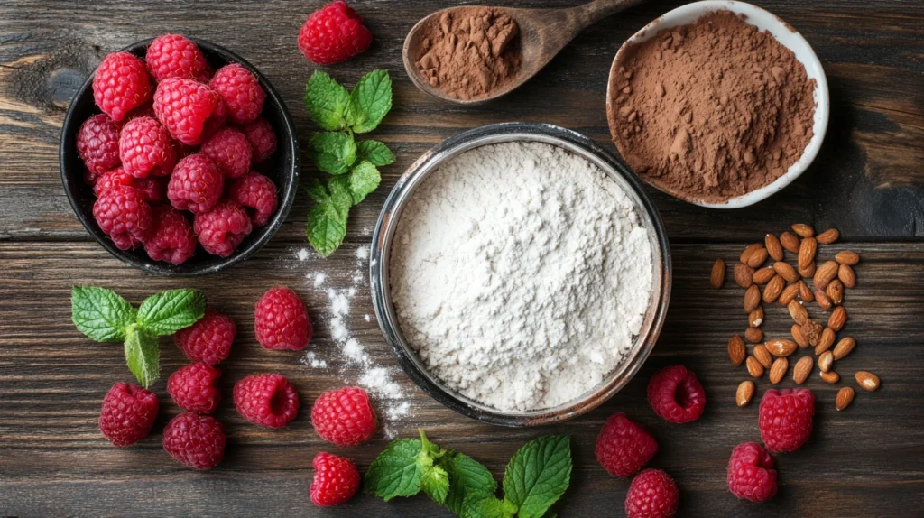 Ingrédients pour desserts sans gluten IG bas