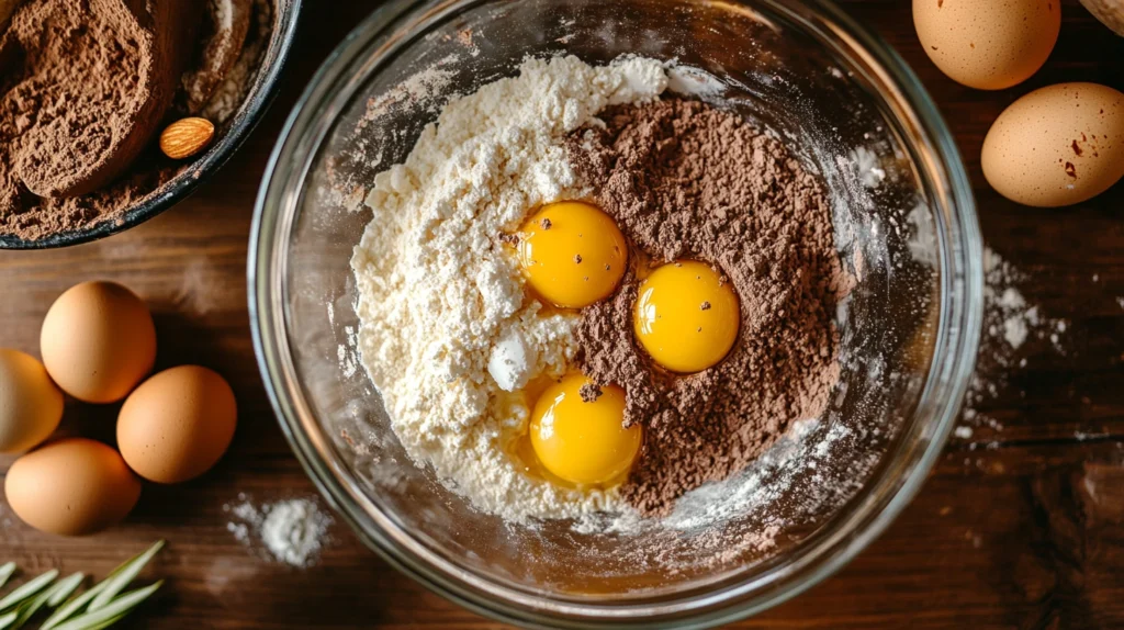Préparation d’un gâteau sans gluten IG bas