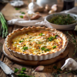 Quiche aux asperges et chèvre, un délice printanier