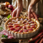 Tarte Fraise Rhubarbe : Le Délice Printanier de Mamie Julia