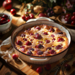 Clafoutis aux cerises traditionnel