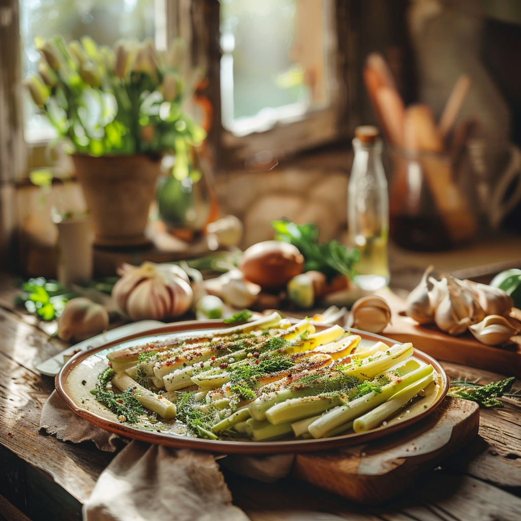 Asperges vertes rôties au four : Facile, savoureux et plein de soleil
