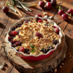 Crumble aux Cerises : Le Goût de l'Été dans Mon Assiette