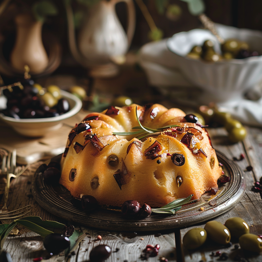 Cake Jambon Olives : facile, rapide et plein de soleil !