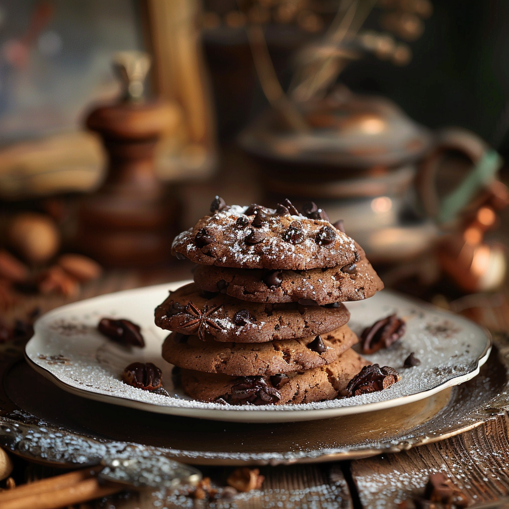 Les Cookies aux Pépites de Chocolat : Un Classique Irrésistible de Mamie Julia