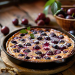 Clafoutis aux cerises traditionnel