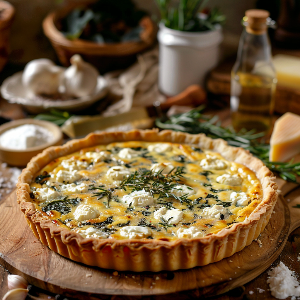 Quiche Épinards Chèvre : La Recette Facile et Gourmande de Mamie Julia