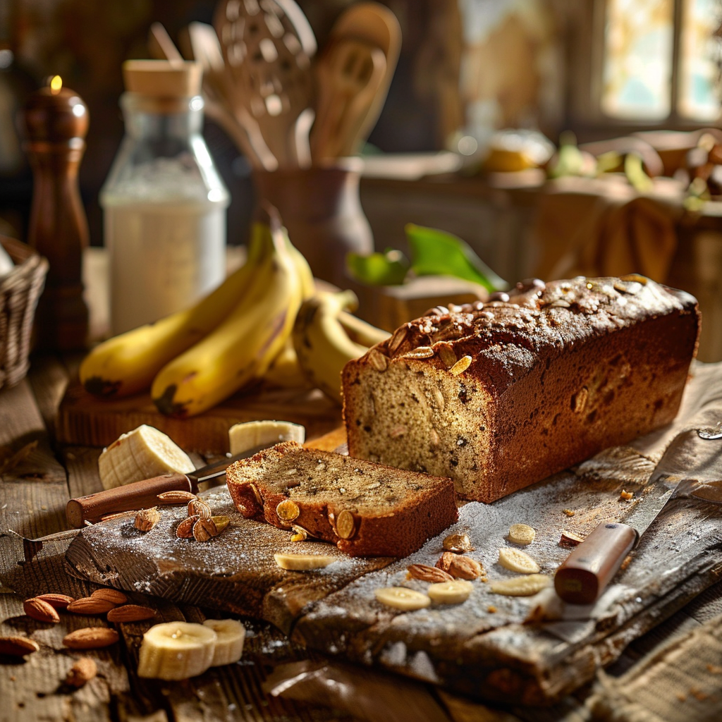 Le Meilleur Cake à la Banane Maison, Moelleux et Parfumé