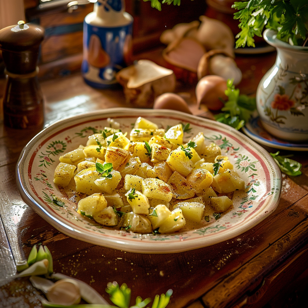 Salade de pommes de terre à l’ancienne : le goût authentique des déjeuners d’antan