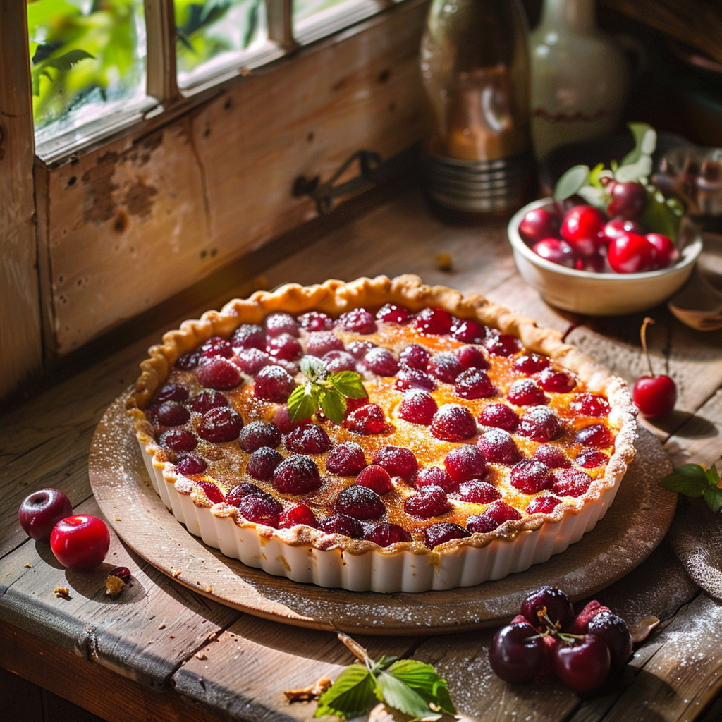 Tarte aux cerises maison : le goût de l'été dans votre assiette