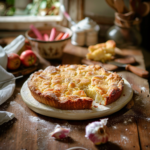 Gâteau moelleux à la rhubarbe, un délice printanier