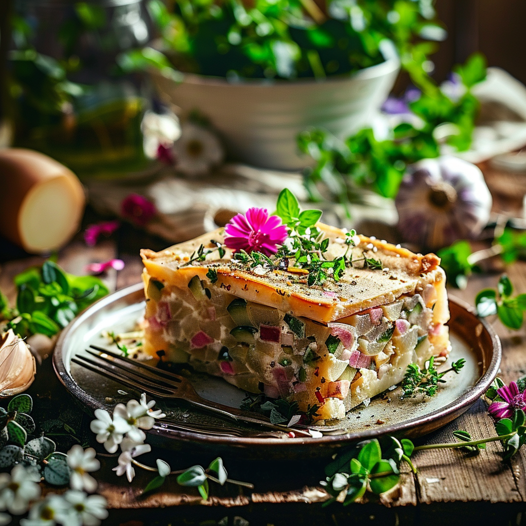 Terrine de Légumes de Printemps, Douceur et Fraîcheur au Rendez-vous