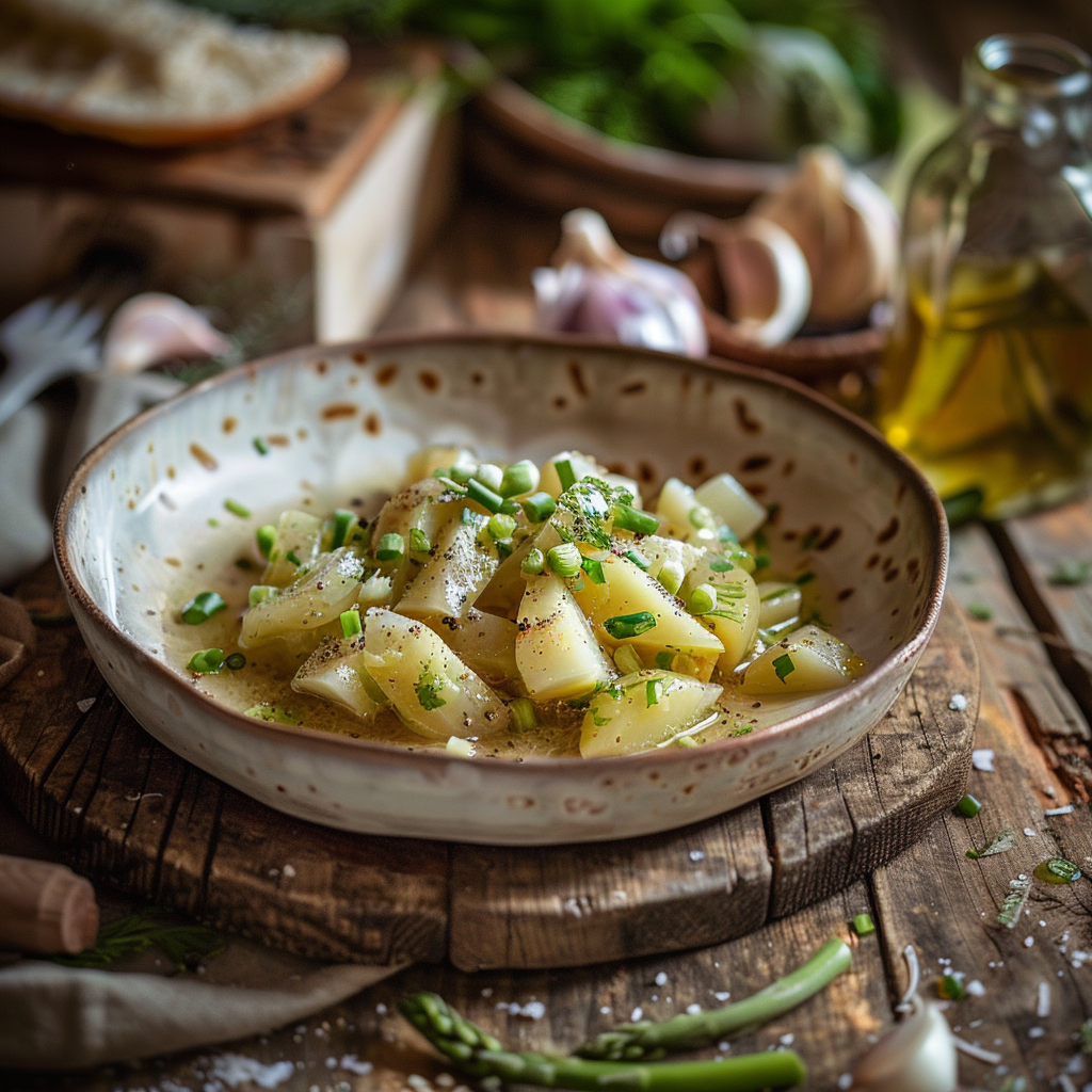 Asperges vinaigrette à l’ancienne : Un classique provençal plein de fraîcheur
