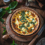 Quiche aux épinards et au fromage de chèvre : une recette facile et savoureuse