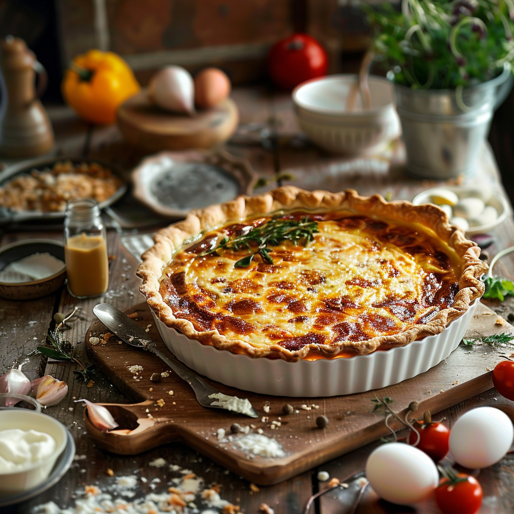 Quiche Lorraine Maison Facile à la Manière de Mamie Julia