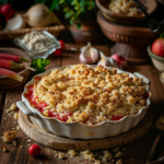 Crumble Fraise Rhubarbe : Le Goût de l'Été dans Votre Assiette