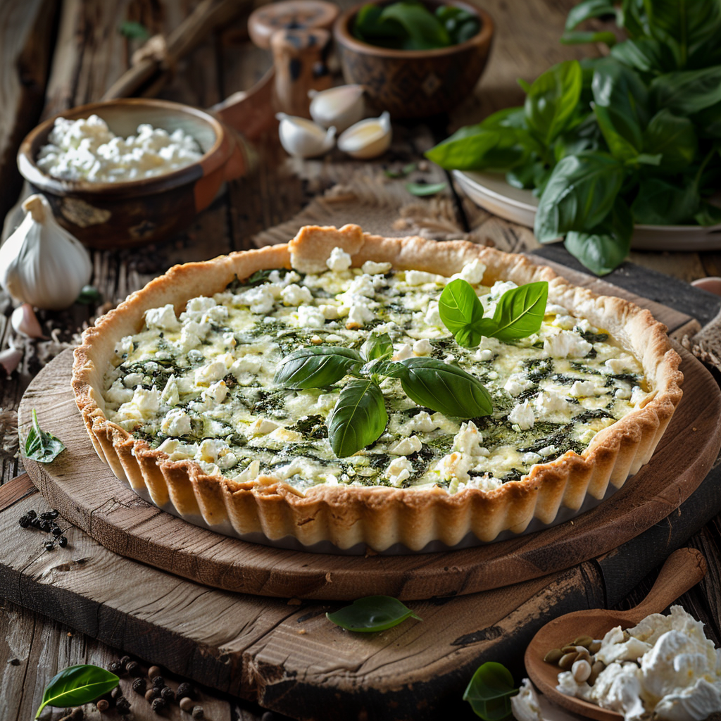 Tarte Épinards Ricotta : Douceur et Saveur à l'Italienne