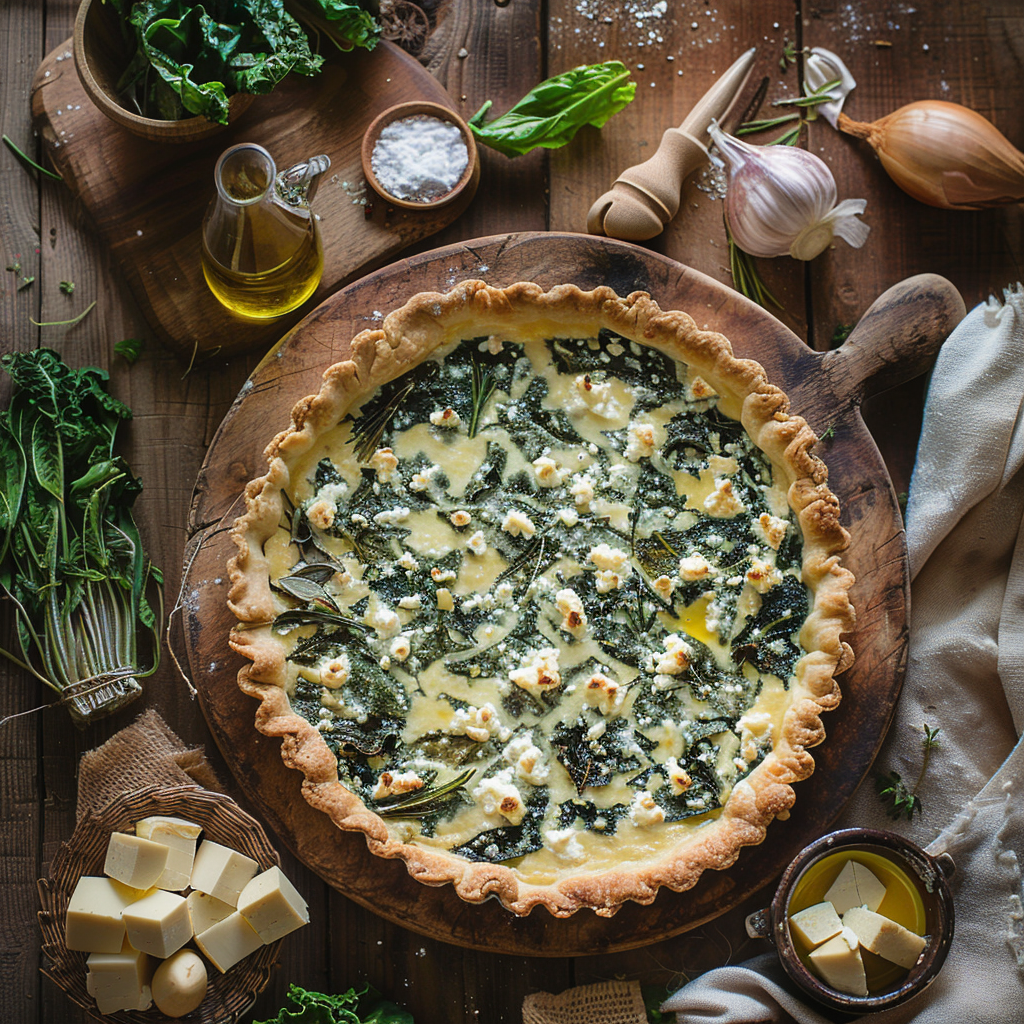 Tarte épinards ricotta : une gourmandise facile et réconfortante