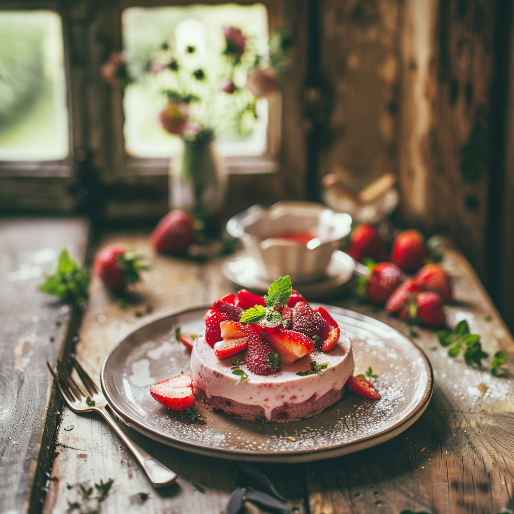 Mousse aux fraises : Le délice fruité de Mamie Julia