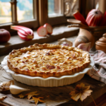 Tarte à la rhubarbe traditionnelle, un délice de saison