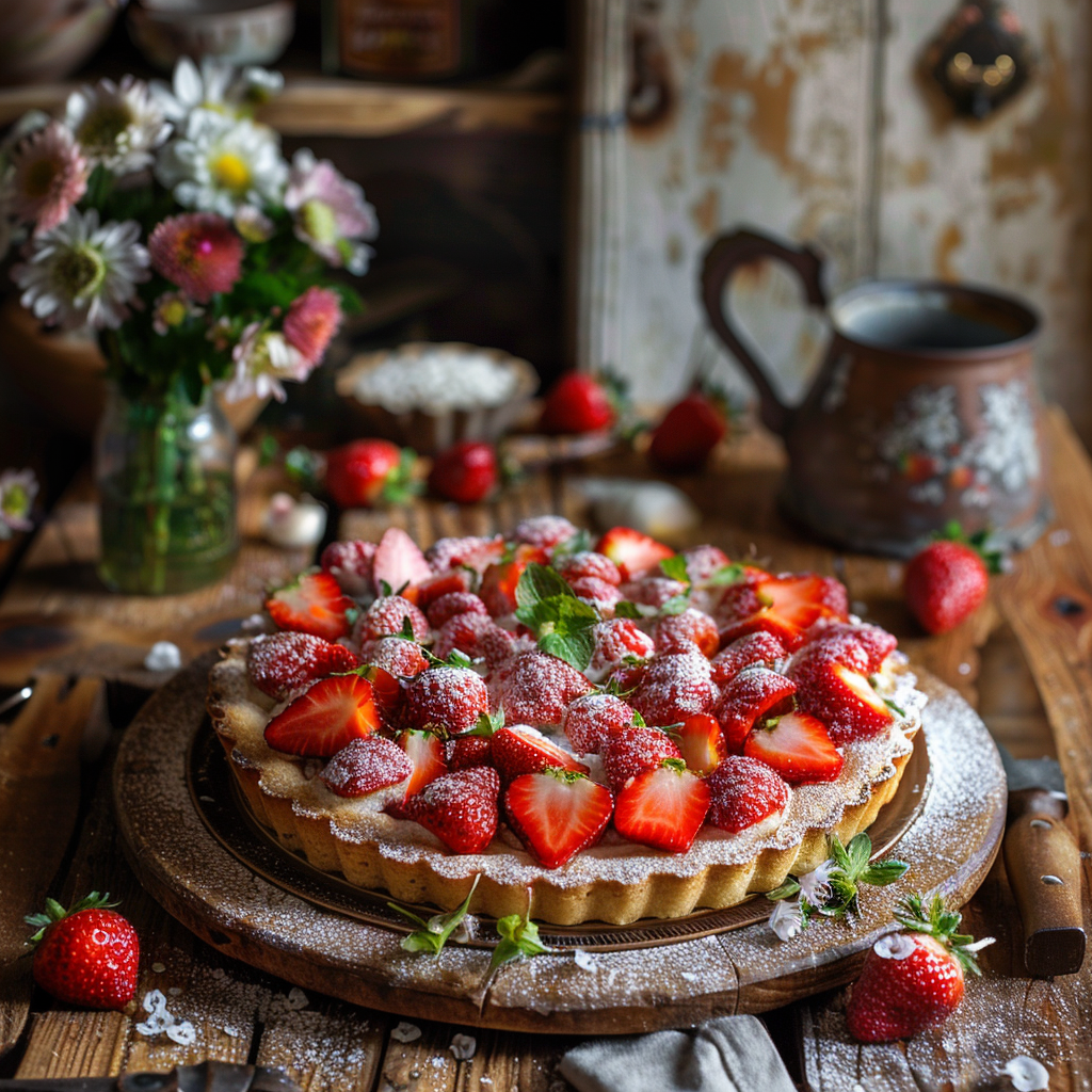 Charlotte aux fraises : le dessert printanier incontournable