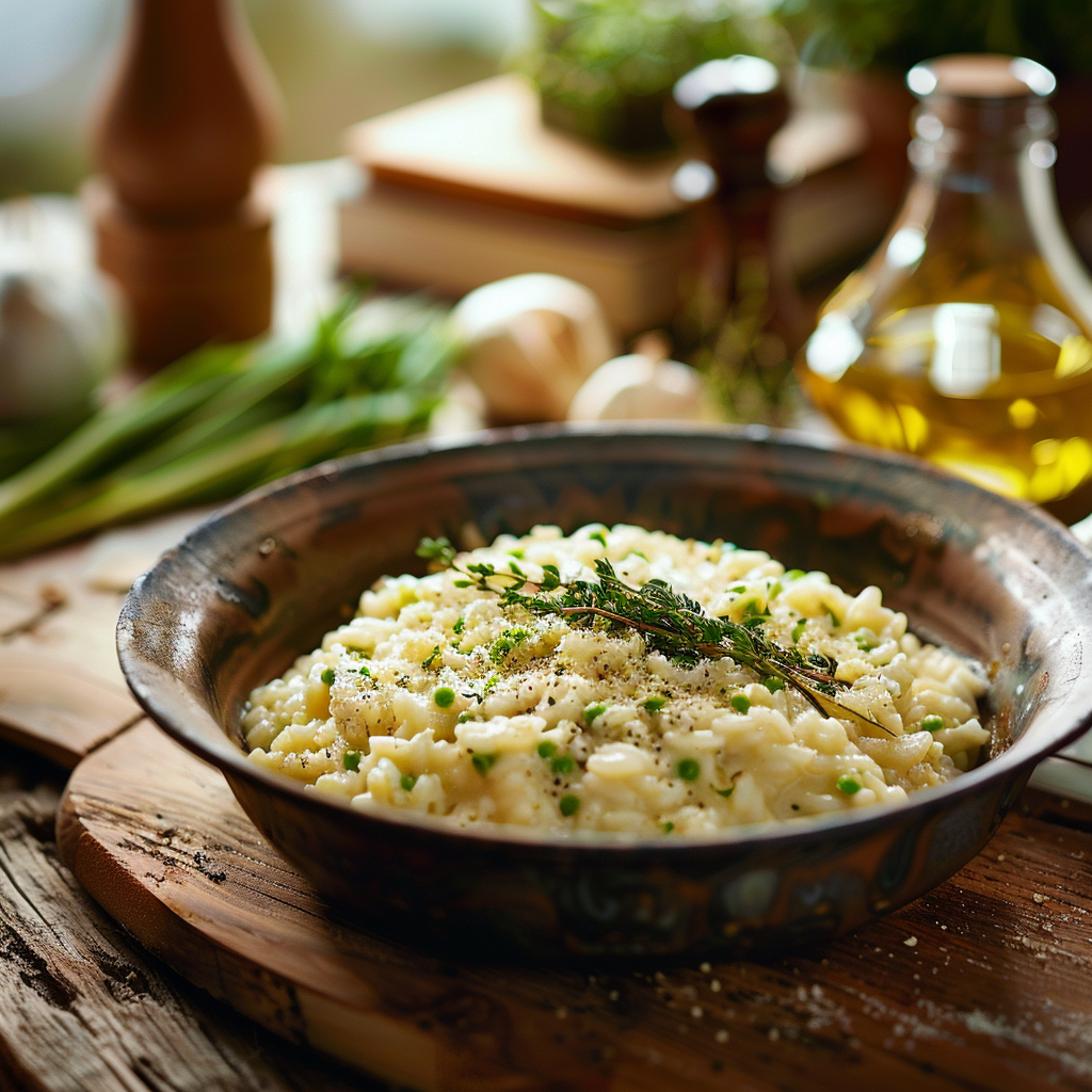 Risotto aux asperges : le crémeux de Mamie Julia
