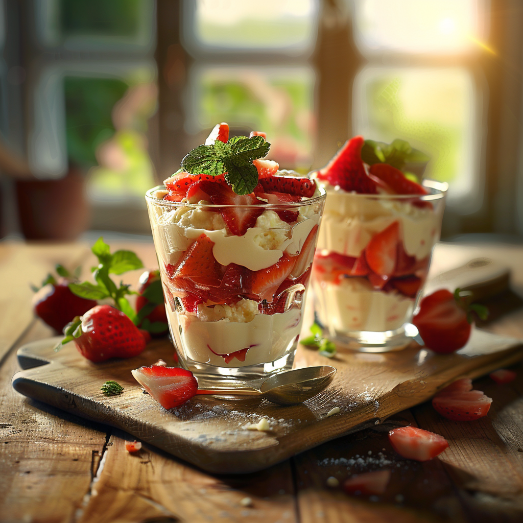 Verrines Fraises Mascarpone : Le Dessert Douceur de Mamie Julia