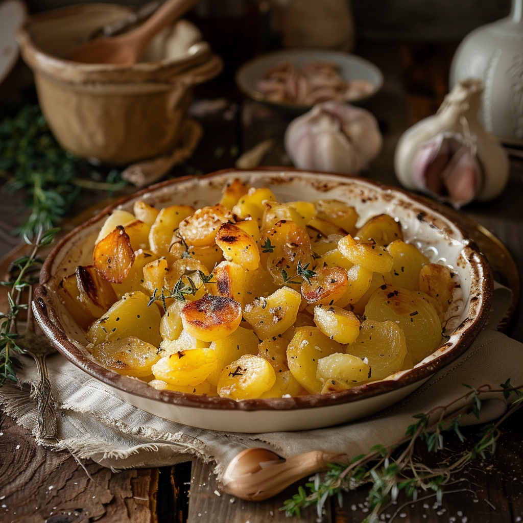 Pommes de terre nouvelles au four : Le goût de l'été dans votre assiette