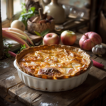 Clafoutis à la rhubarbe : la douceur acidulée de Mamie Julia