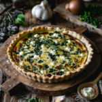 Tarte aux Épinards et Ricotta : Un délice léger aux saveurs d'Italie