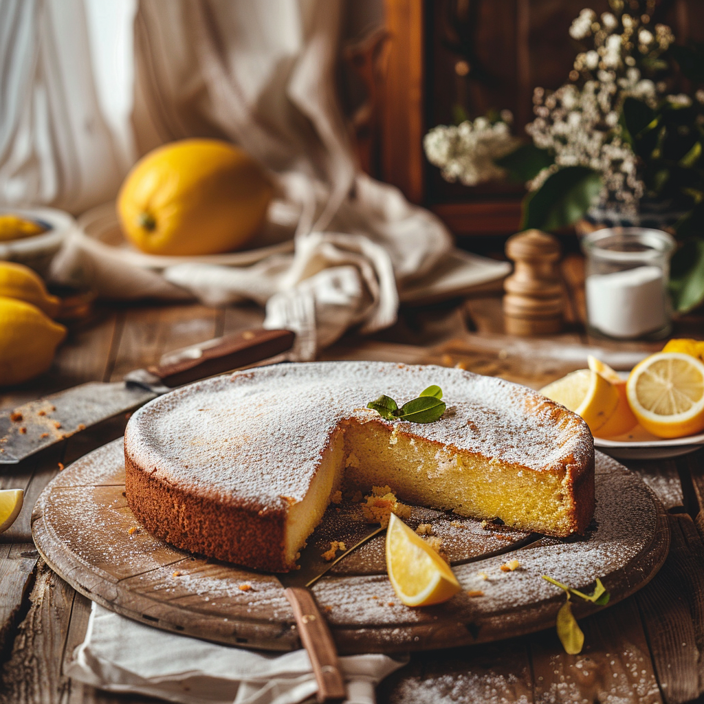 Cake au Citron : Le Goût Ensoleillé de Provence dans Votre Cuisine