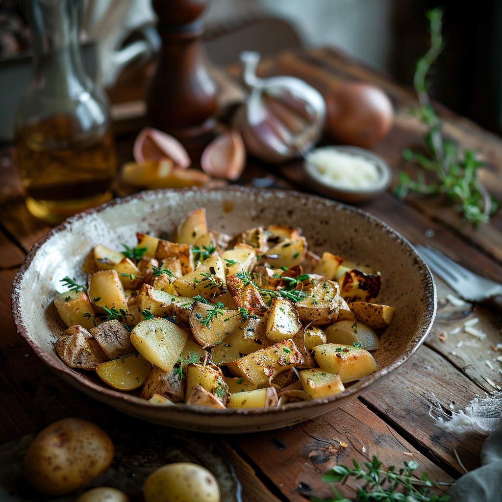 Pommes de terre nouvelles au four, la recette facile et inratable de Mamie Julia