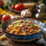 Pâtes à la Bolognaise Façon Mamie Julia : Un Plaisir Simple et Sans Viande