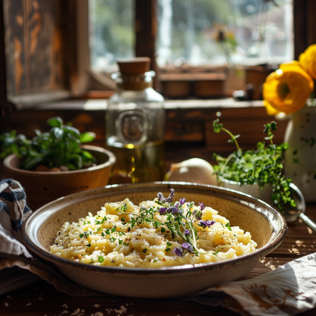 Le Risotto aux Asperges, Douceur Printanière de Mamie Julia
