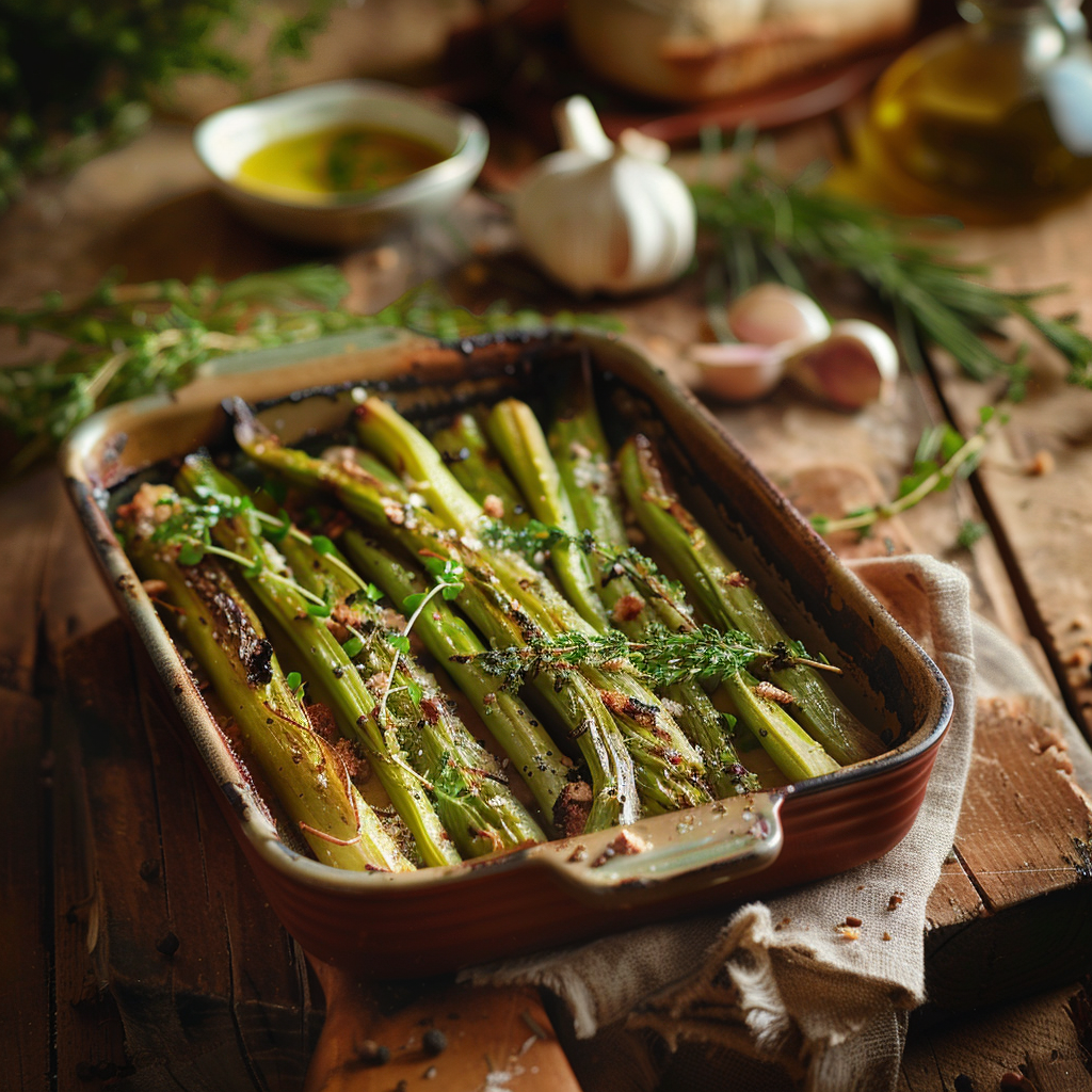 Asperges Vertes Rôties au Four, la Recette Simple et Savoureuse