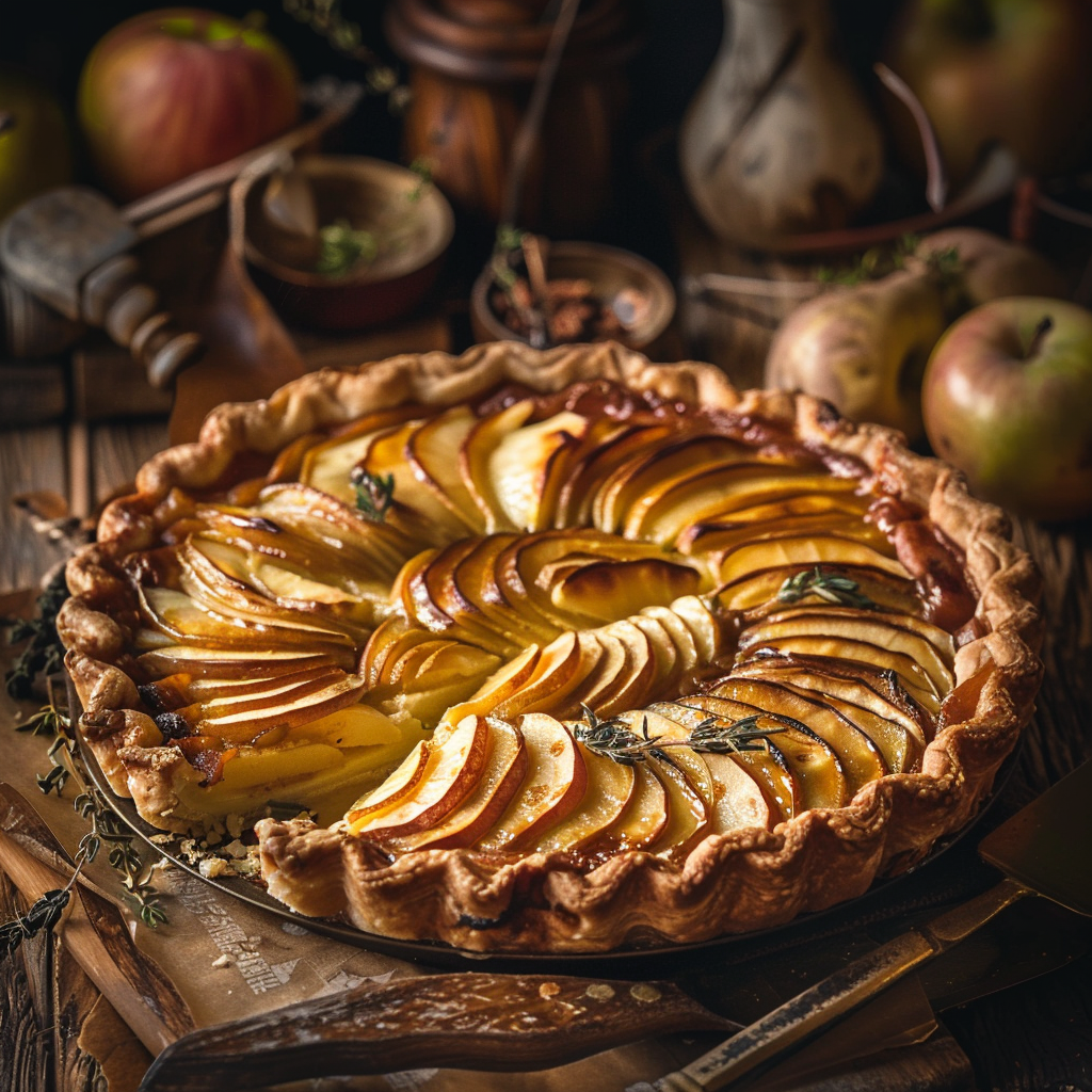 Tarte aux Pommes Facile : La Rencontre Gourmande de Mamie Julia