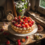 Fraisier maison facile avec crème au mascarpone