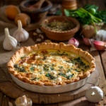 Quiche aux Épinards et Chèvre : La Recette Facile qui Ra-vitaille toute la Famille