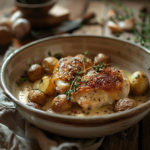 Le Poulet à la Crème de Mamie Julia : Un Plat Réconfortant