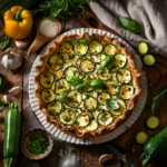 Tarte Courgette Chèvre : La recette facile et savoureuse de Mamie Julia
