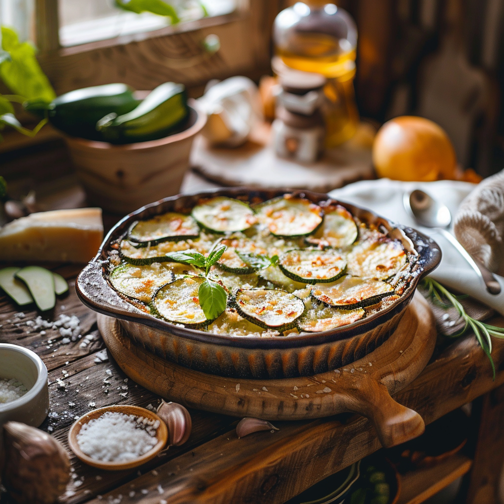 Gratin de Courgettes à la Provençale : Le Savoir-Faire de Mamie Julia