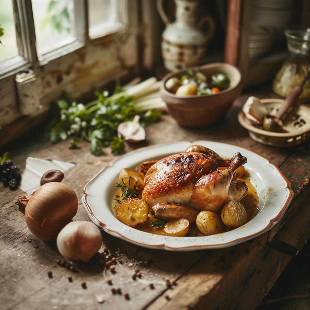 Poulet rôti du dimanche : le secret d'un plat familial inratable