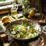 Salade de courgettes crues, citron et parmesan : une fraîcheur estivale
