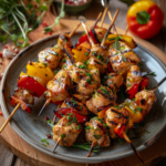 Brochettes de Poulet Marinées : L'Évasion Provençale sur votre Table