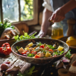 Salade Niçoise Traditionnelle : Un Voyage Gourmand à Nice
